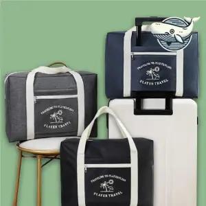 여행 보조 가방 캐리어 연출 편리한 수납 가방 여행용보스턴백 캐리어보조가방