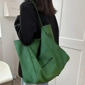 캔버스 빅사이즈 숄더백 로고 데일리 쇼퍼백 여행가방 여성숄더백 빅사이즈숄더백 쇼퍼백