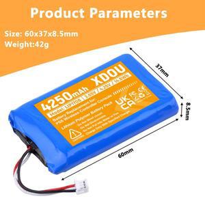 원피스 카드 소니 플레이 스테이션 5 LIP1708 Dualsense  패드 컨트롤러 CFI ZCT1W 용 4250mAh 무선 배터리