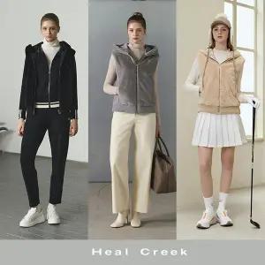 [힐크릭]그레이스 퍼 니트 베스트