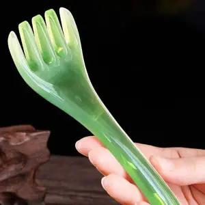 머리 두피 지압 마사지 갈고리 긁개 미니 안마스틱 얼굴마사지기