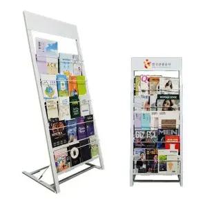 신문가판대 팜플렛 카다로그꽂이 매장용 팜플렛꽂이 WFJYSUU