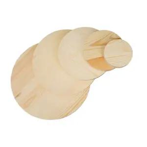 소나무 원탁 상판 나무 카페 원형 다이닝 홈바 나무판