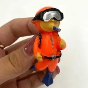 [셀러에이드]어항 장식 피규어 수영하는 잠수부 구피 수족관 꾸미기 용품