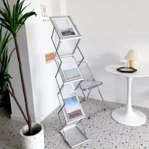 가판대 벽선반 미드센추리모던 잡지거치대 잡지꽂이 WFJZ0UO