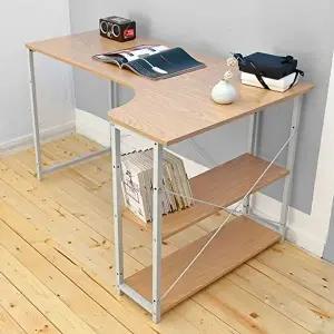 고품질 슈마켓 스마트홈 이지심플 L형 책상 화이트 옷집게 원목옷걸이 옷정리 플라스틱옷걸이 WFISZLG