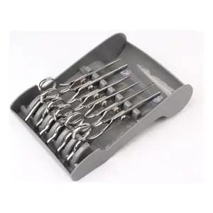 미용실가위정리 트레이 미용실 정리 가위거치대 소품 가위 거치대 플라스틱