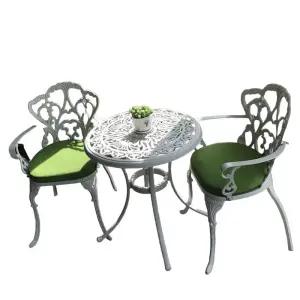 철제 야외 발코니 테라스 테이블 세트 의자 정원