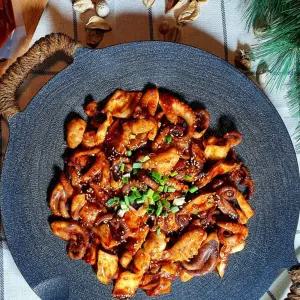 VDG 동두천 쭈꾸미볶음 아주 매운맛 600gx1팩쭈꾸미반찬 쭈꾸미볶음요리 즉석쭈꾸미볶음 즉석조리쭈꾸미볶