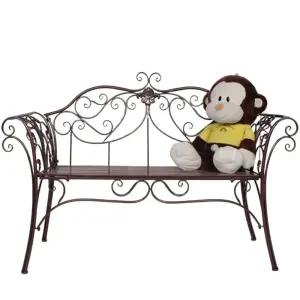 공원 벤치 카페 등받이 테라스 야외 의자 철제