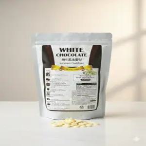 화이트 컴파운드 버튼 초콜릿 1kg
