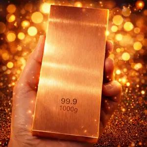 더패스터 구리바 바 주괴 999 순도 1kg