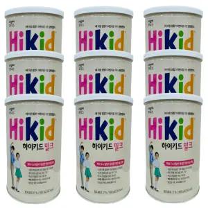 일동후디스 하이키드 밀크 600g 9개