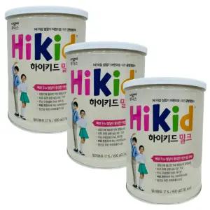 일동후디스 하이키드 밀크 600g 3개