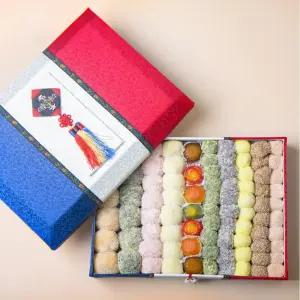 실크지함1단떡선물세트(금보자기) 2.5kg / 떡집닷컴 / 떡 / 부모님 / 영전