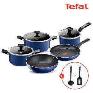 테팔 인덕션 세이버리 5종(팬28+웍28+편수16+양수20+24)(+조리도구 1종)