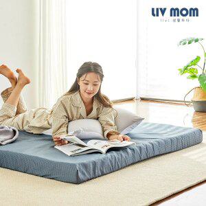 국민토퍼 매트리스 퀸 12cm+스트랩2개증정