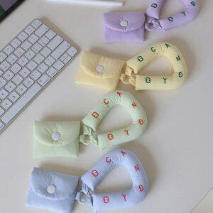 에어팟 프로2 프로 1 2 3세대 파스텔 패딩 파우치 패딩스트랩 포함