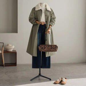 (안나앤플러스) A. 마리벨 카라 롱패딩[패딩D0926I03] 빅사이즈