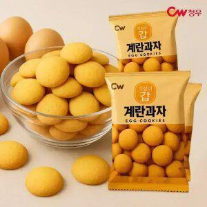 청우 계란과자6봉+마늘바게트4봉 / 국내산 계란으로 만든 계란과자 / 국내산 마늘+버터