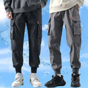 남자 가을 카고 조거 팬츠 작업복 건빵 바지 스판 밴딩 등산복 배달 GN0916