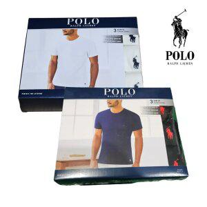 폴로랄프로렌 슬림핏 남성 내의 티셔츠 3PACK