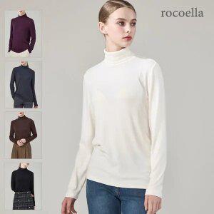 [로코엘라] 모그 캐시미어 모달 터틀넥 여성 풀오버
