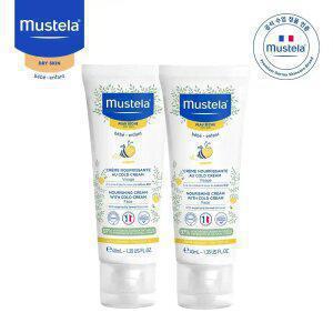 무스텔라 너리싱 크림 위드 콜드 크림 40ml 2개