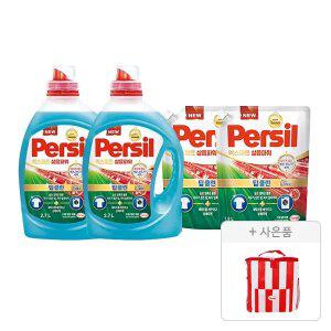 퍼실 엑스퍼트 삶음파워 2.7L, 2개 + 리필, 1.8L, 2개 + 증정(헨켈 쿨러백, 1개)