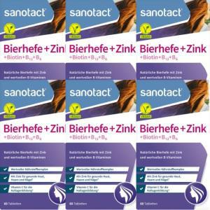 자노탁트 비오라보 비어헤페 맥주 효모 아연 60정 X 6개