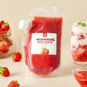 홍주부 과육듬뿍 수제 딸기청 1kg