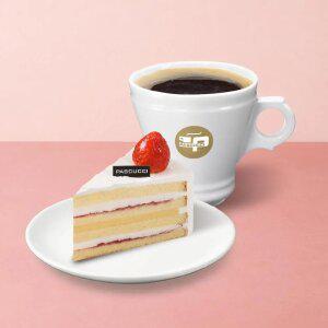 [파스쿠찌] 아메리카노(R)+오! 마이 화이트(조각)