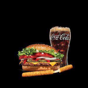 버거킹 치즈와퍼+콜라R+21치즈스틱