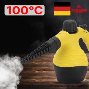 크루거 핸디형 스팀 청소기 KVC-A4802YST 강력 살균 고온 스팀 소독 주방 씽크대 화장