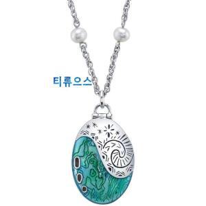 영화 모아나 테파티 테피티 심장 조개 목걸이 펜던트 티류으스