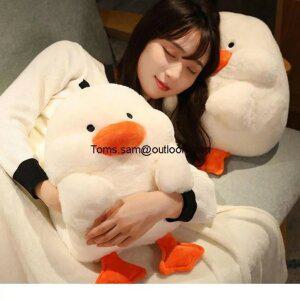 루시아이 오리 웜핸드 쿠션 담요