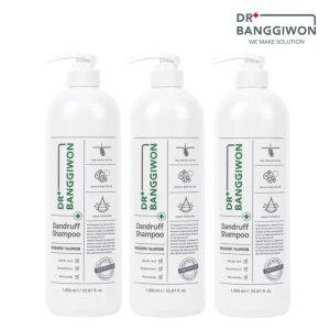 [비듬제거 탈모완화 1등] 닥터방기원 댄드러프 비듬탈모샴푸 1Lx3개