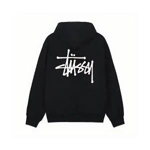 스투시 베이직 후드 집업 Stussy Basic Zip Hoodie 남녀공용 커플후드집업 선물포장 아