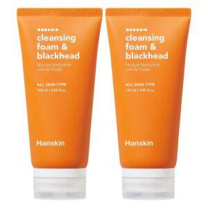 [한스킨] 클렌징폼&블랙헤드 120ml 2개