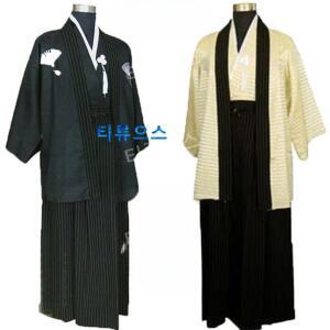 일본 의상 남자 남성 무사복 온천옷 목욕가운 전통의상 무대 공연복 찜하기 공유하기