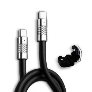 초고속충전케이블 c타입 충전 케이블 ctoc 60W 꼬임 방지 홀더