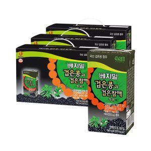 베지밀 검은콩 검은참깨 두유 190ml 72팩
