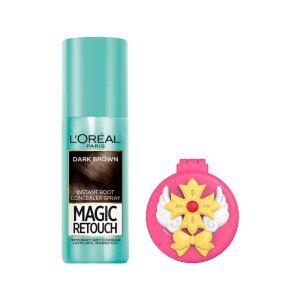 로레알 파리 뿌리는 새치염색! 매직리터치 새치커버 스프레이 + 네티 빗