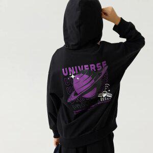 [가을최종]유니버스후드상하복(블랙)