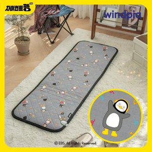 펭수 전기방석 3인용 온열방석 국내생산 8단 WPB-003