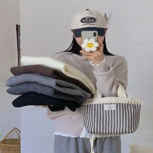 심플나그랑 라운드 가디건 (6color)