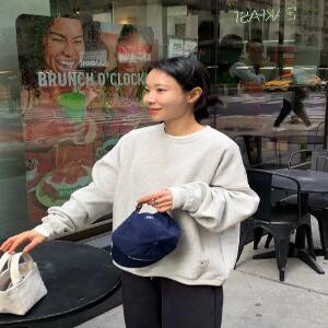 MADE 윈터라벨 기모 맨투맨 (3color) 덤블텐타