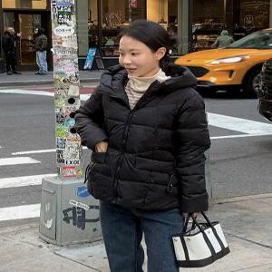 룰루먼 덕다운 포켓 후드 패딩 (3color)