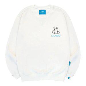 엘라모 기모M 라인베어 맨투맨 남녀공용 빅사이즈 S~4XL