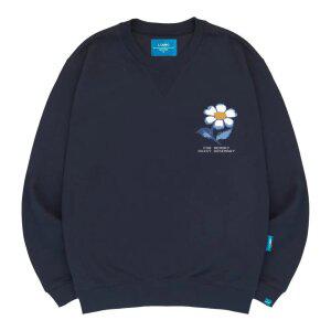 엘라모 기모M 메모리데이지 맨투맨 남녀공용 빅사이즈 S~4XL